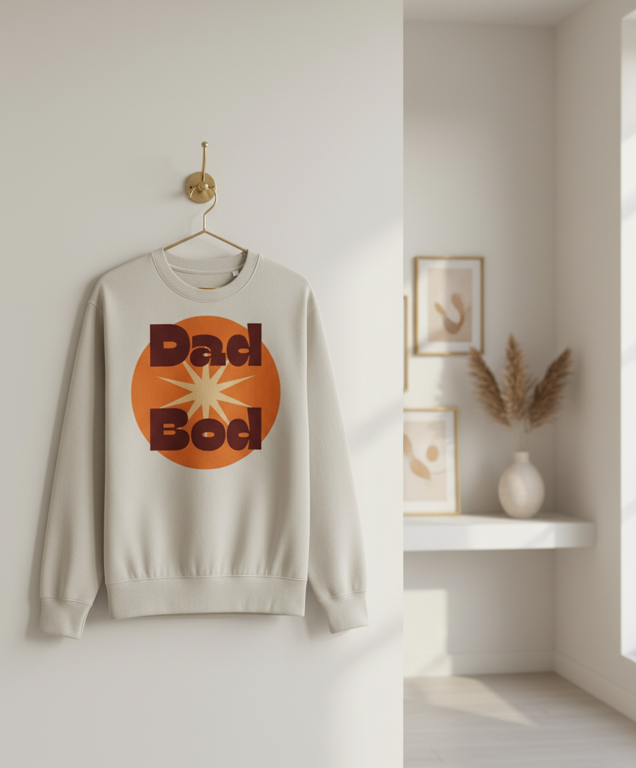 Organic Sweatshirt - Dad Bod