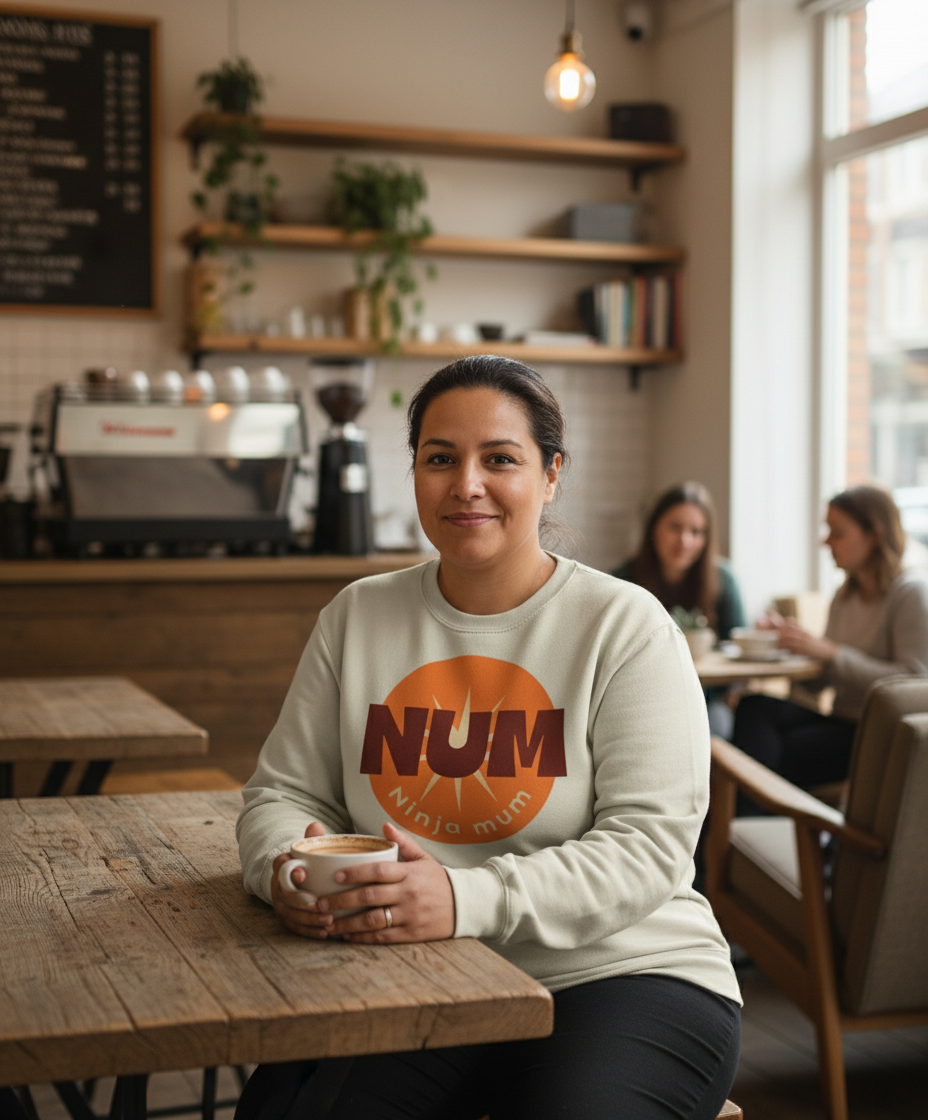 Organic Sweatshirt - Num Ninja Mum