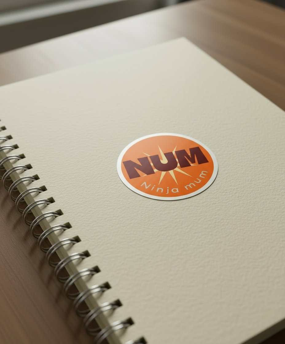 Vinyl Sticker - Num Ninja Mum