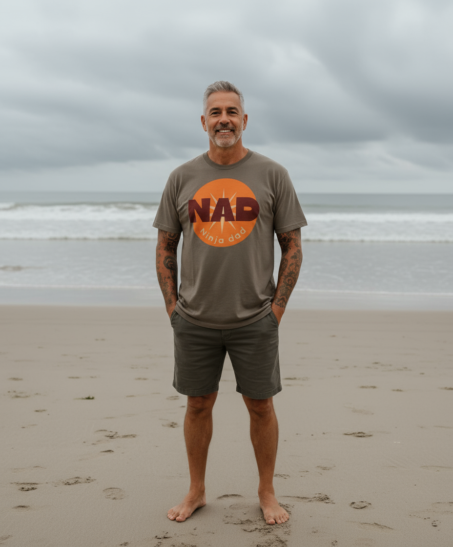 Organic Premium T-Shirt - Nad Ninja Dad