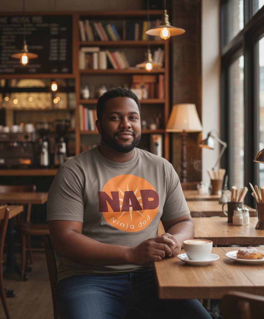 Organic Premium T-Shirt - Nad Ninja Dad
