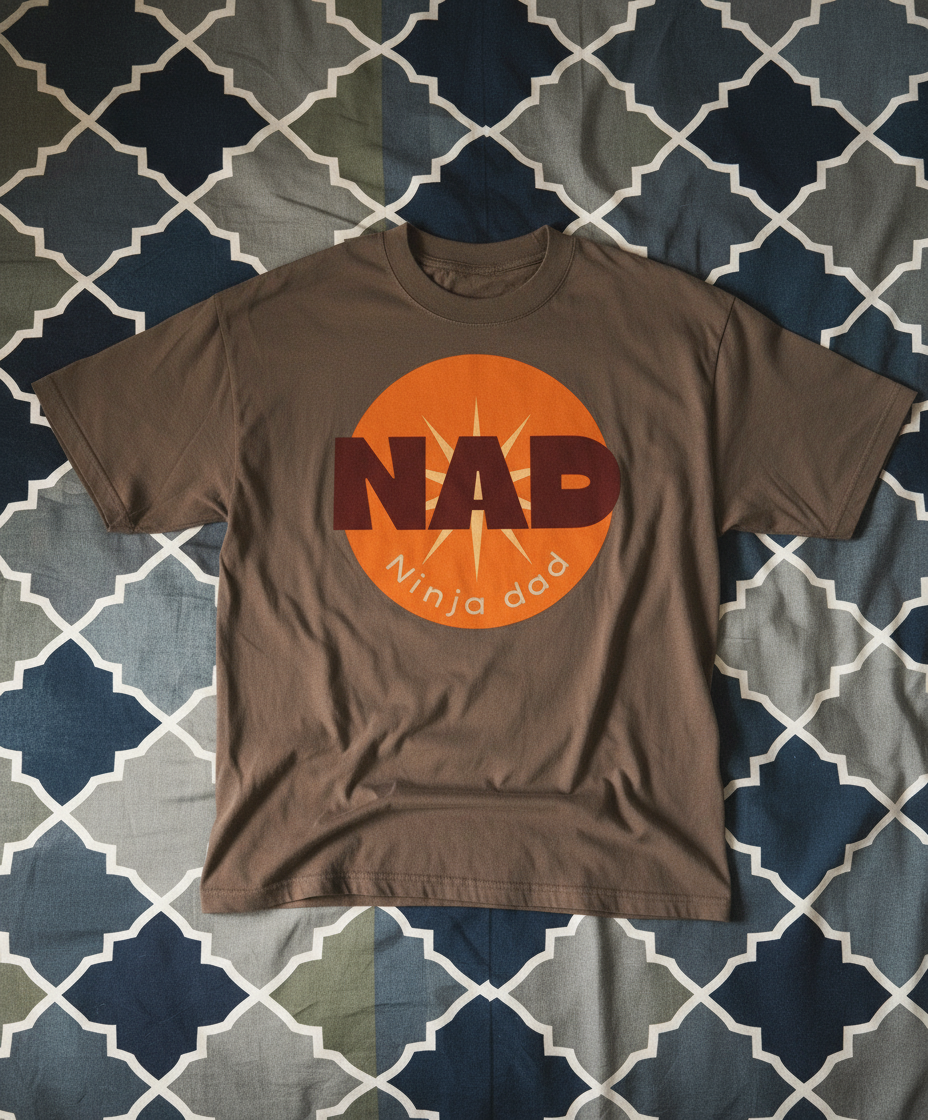 Organic Premium T-Shirt - Nad Ninja Dad